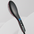 Escova elétrica que alisa, proporciona suavidade e dá brilho ao cabelo