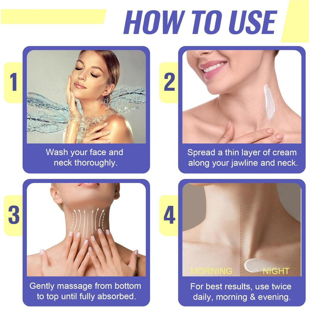 Creme Antienvelhecimento Para o Pescoço e Decote