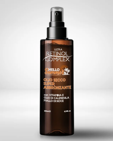 Óleo Seco Super Bronzeador  Retinol Complex