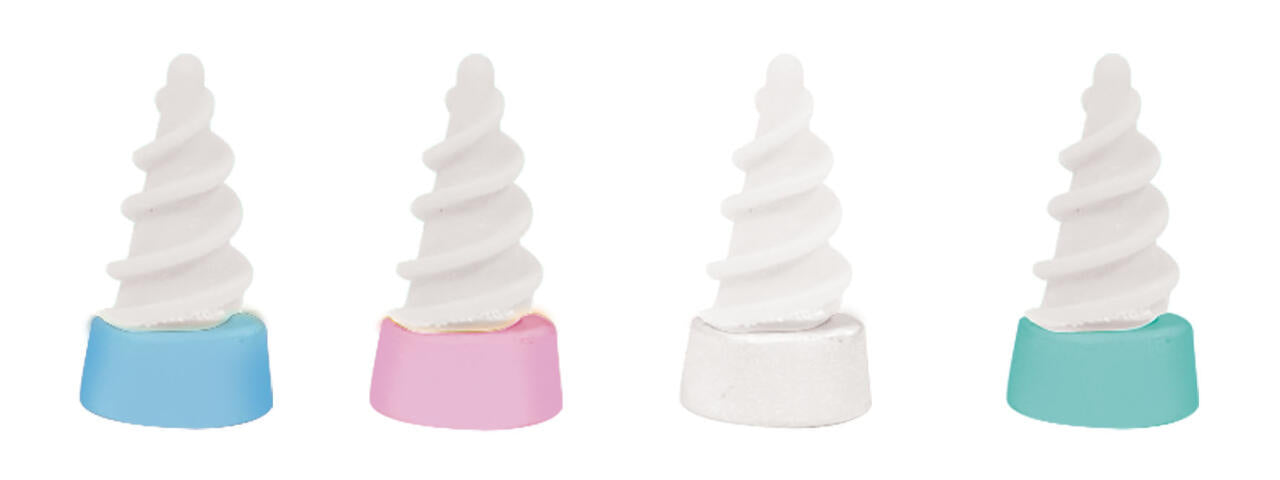 Kit de Substituição para o Limpador de Ouvido com 16 Pontas de Silicone Flexível