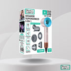 Secador supersónico 5 em 1